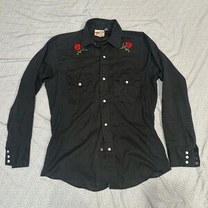 Men’s Vintage western button up